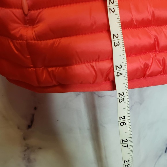SAVE THE DUCK woman's red light weight packable puffer jacket - Picture 8 of 12